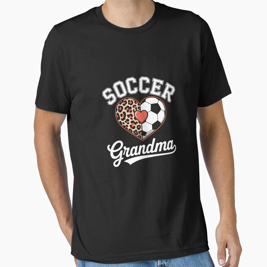 Soccer Grandma Leopard Heart Grandmother by Belkisallen