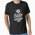 Sister Of The Birthday Boy Matching Family Soccer Birthday by joyouartArt
