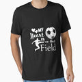 My Heart is on that Field Soccer Game Sport Lover by VerveVerseBoo