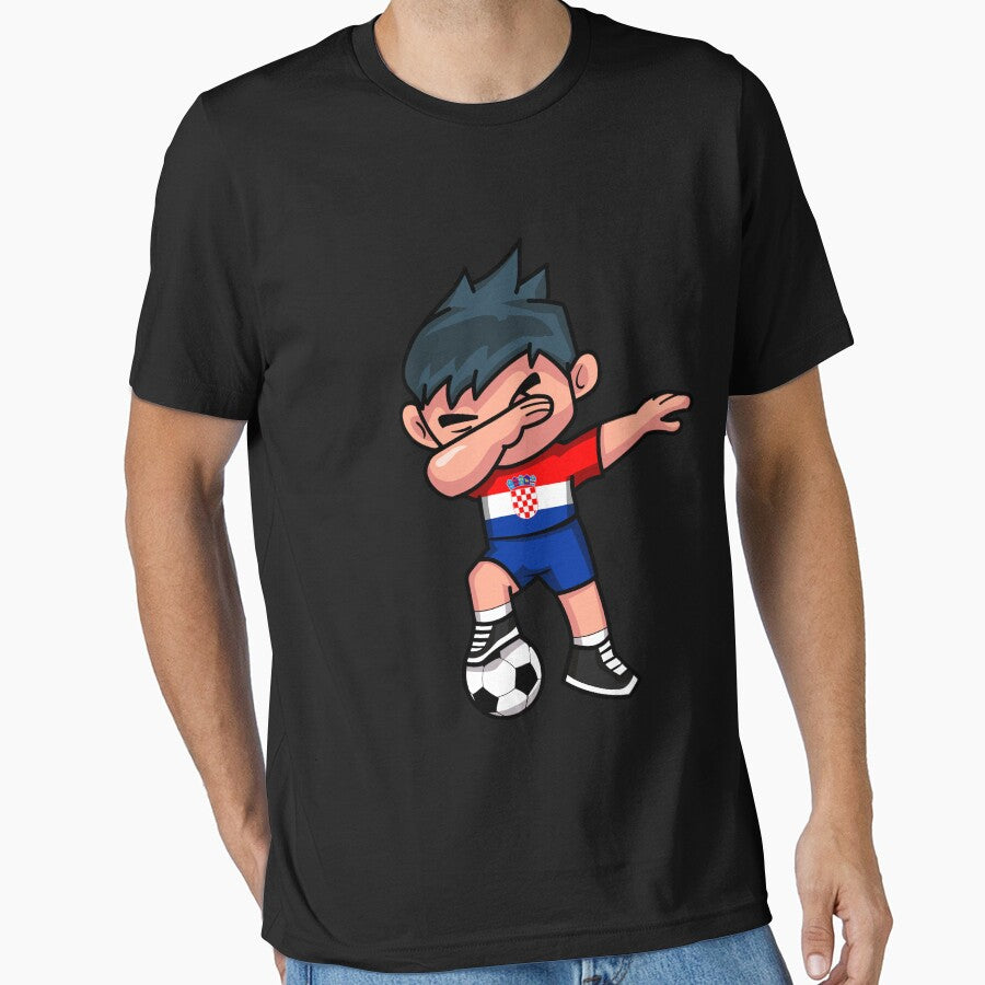 Soccer Boy Dabbing Croatia by melsens