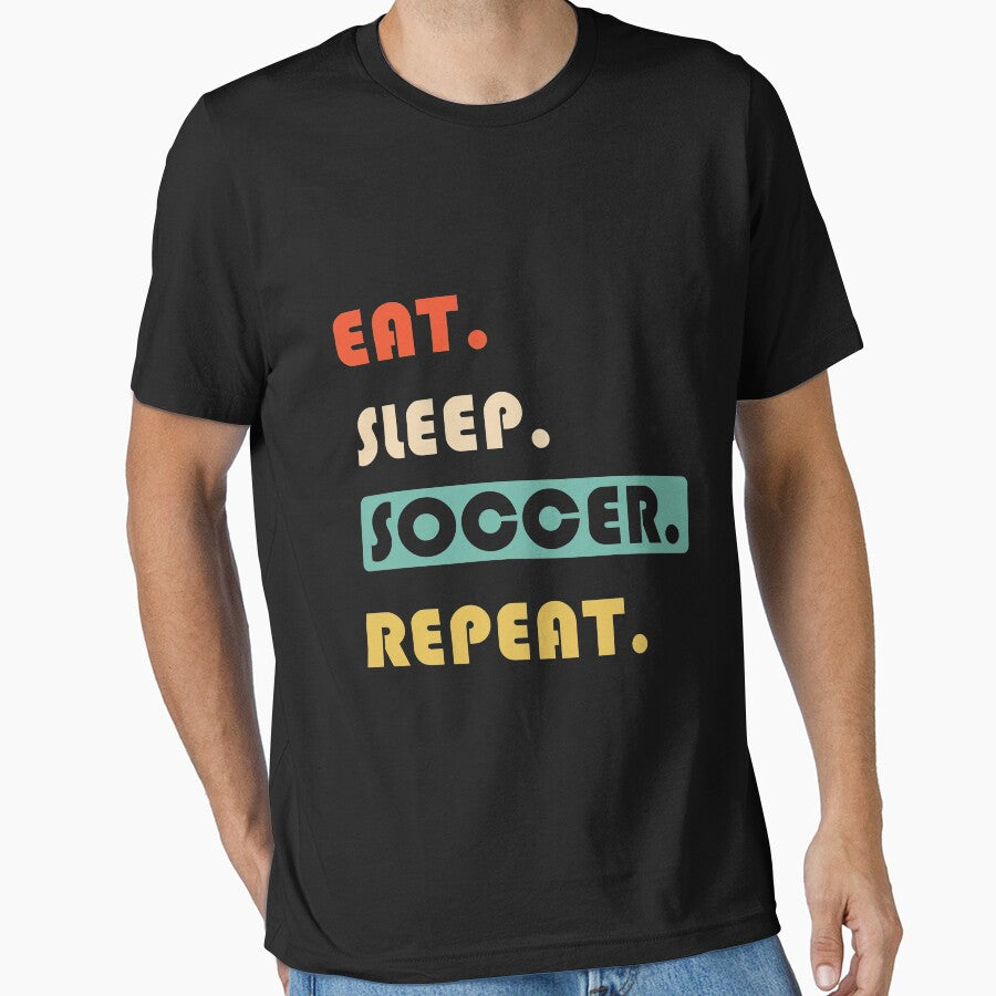 EAT SLEEP SOCCER REPEAT by lauricecmd