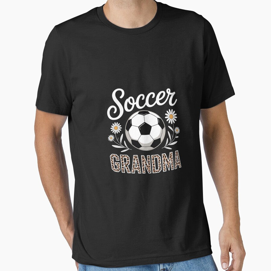 Soccer Grandma Leopard Pattern Grandma Soccer Player by dainegilbert
