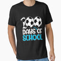 Happy 100 Days of School 100th Day Soccer Teacher by tamara-art