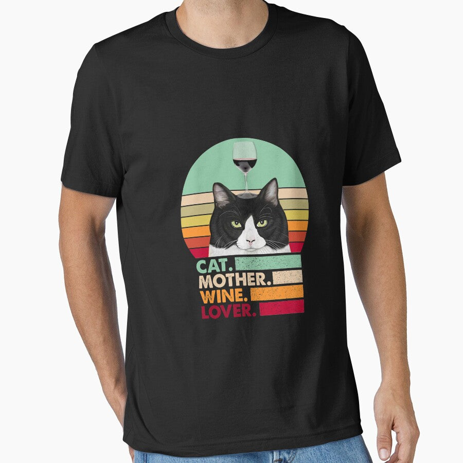 Cat Mother Wine Lover Cat Lover by cucai721