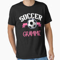 Funny Grandmother Sports Trendy Gift - Soccer Grammie by PremiumDesignz
