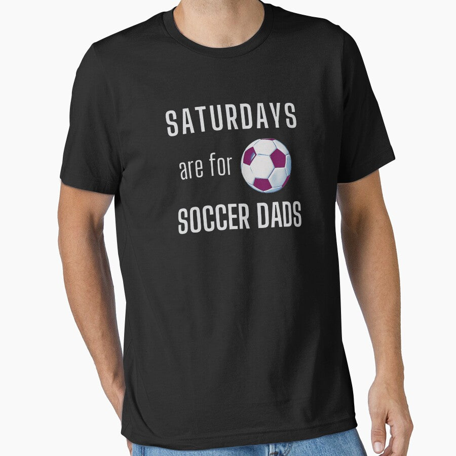 Saturdays Are For Soccer Dads - Light Gray by ryanwfraser