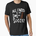 Chocolate Labrador Retriever Dog Lover Soccer Player Saying Gift by tncgifts