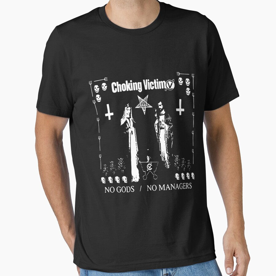 Choking Victim The Punk Rock Vintage Art by RosalynBeer