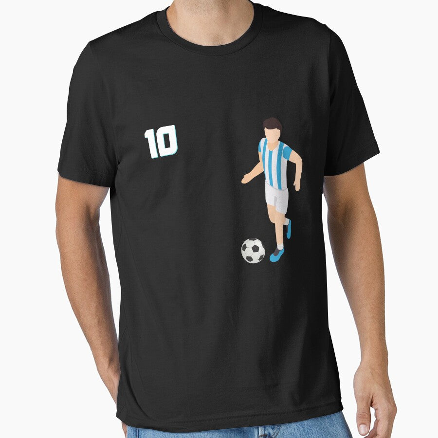 Retro10 Argentina Football Argentinian Soccer Argentina Flag Gift Idea by YourgiftShop