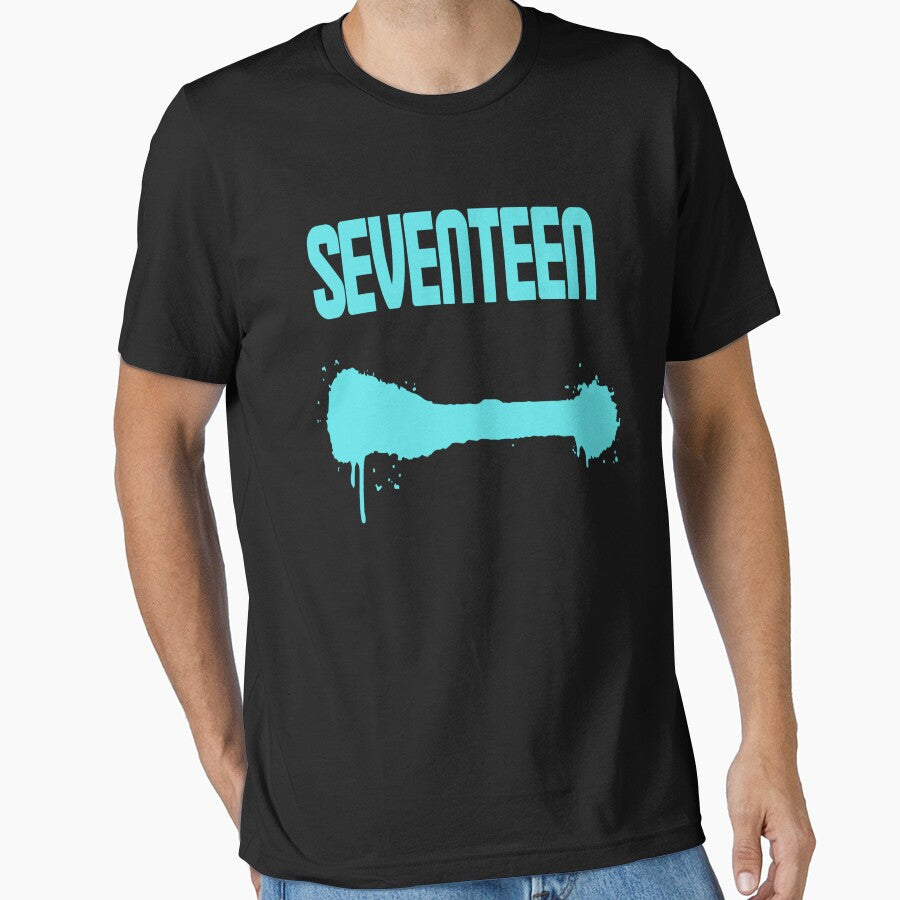 S e v e n t e e n  blue minimalist by niconics