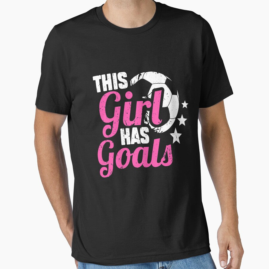 This Girl Has Goals Funny Women Soccer Player by Earthshaker-art