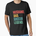 Father Husband Soccer Legend Soccer Dad Father's Day by duolastgend