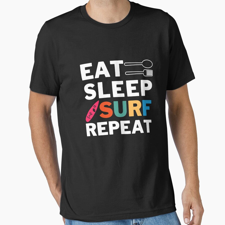 Eat Sleep Surf Repeat by JooArtPrints  ★★★★★