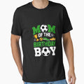 Dad And Mom Of The Birthday Boy Soccer Birthday Family by dainegilbert
