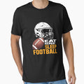 Eat Sleep Football Repeat Adult Funny by GaryBellcvbnb