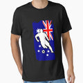 Australia Flag Soccer Player by melsens