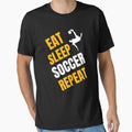 Eat Sleep Soccer Repeat by 87-Aesthetics