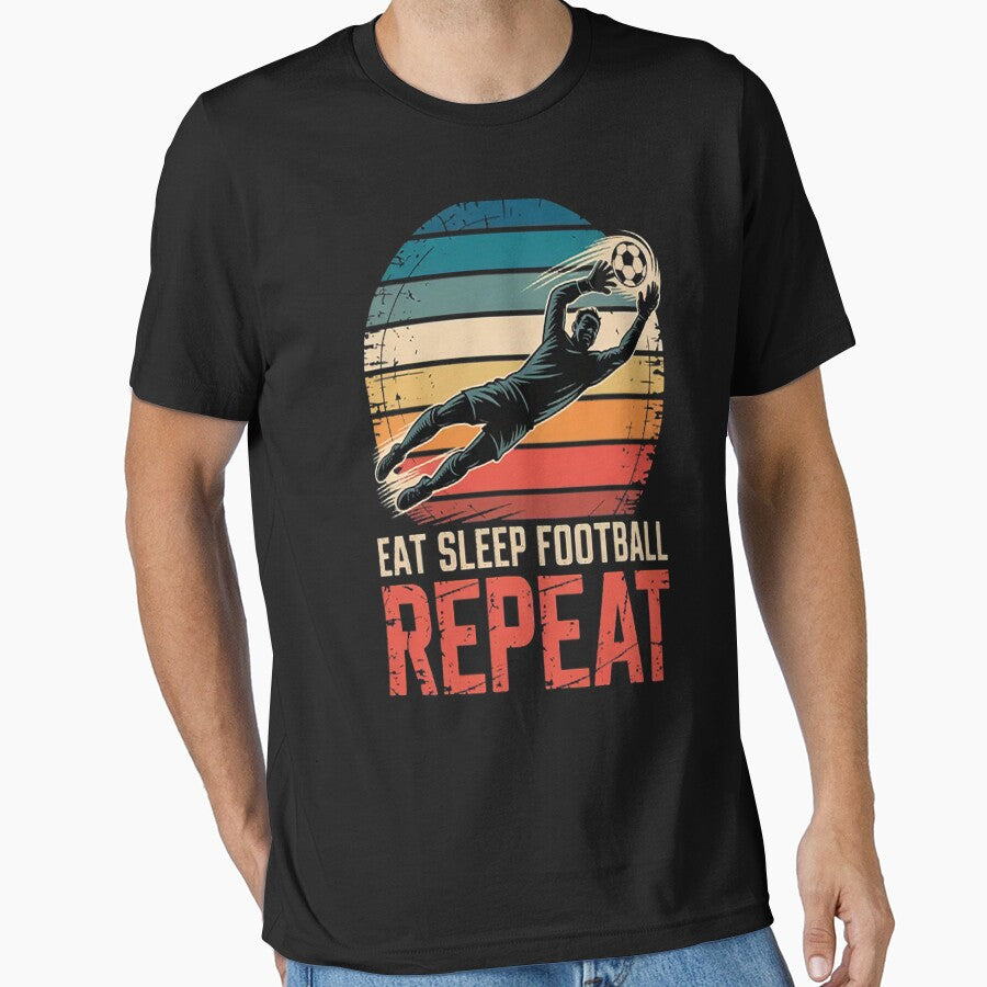Eat Sleep Football Repeat by brinbotty