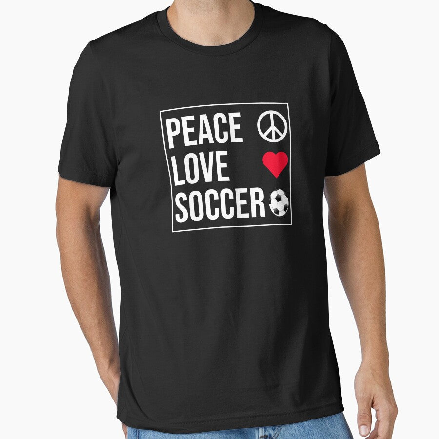 Peace Love Soccer by CatArtStore