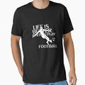 Life is better when i play football soccer artwork by Christopher Taylor