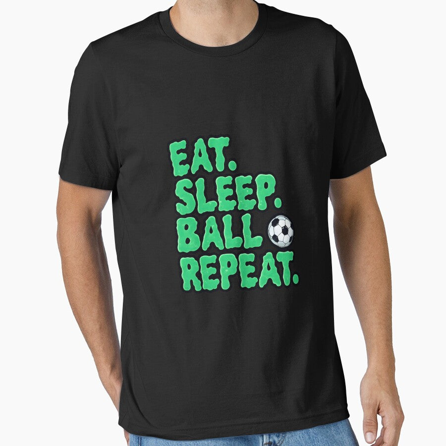 Eat sleep ball repeat by Pixellama