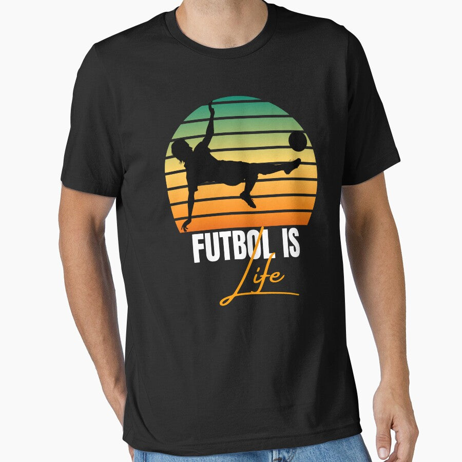 FUTBOL IS LIFE Vintage Gift for Soccer Lovers by llon