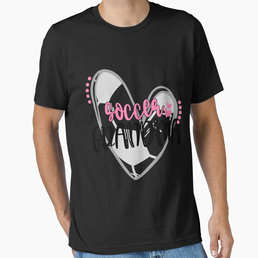 Soccer Grandma Soccer Heart Classic T-Shirt by rollinsale