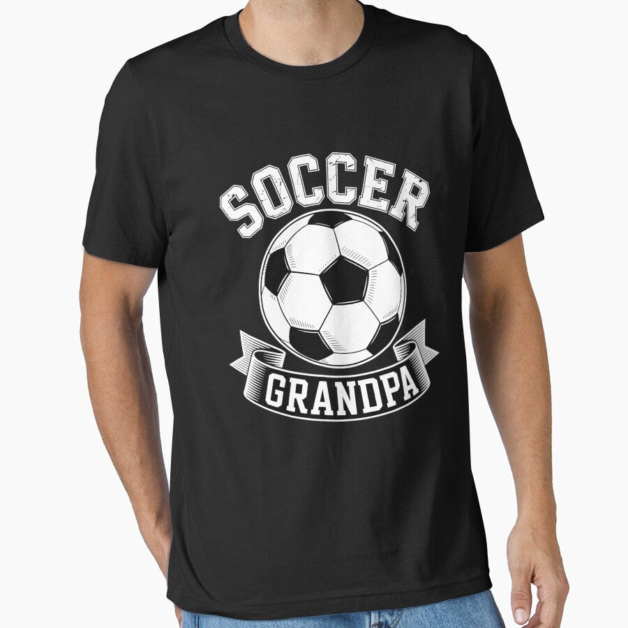 Soccer Grandpa Family Matching by RayhendersonArt