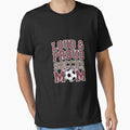 Loud Proud Soccer Mom Maroon Team Leopard Soccer Mom Squad by MicanCuteStore