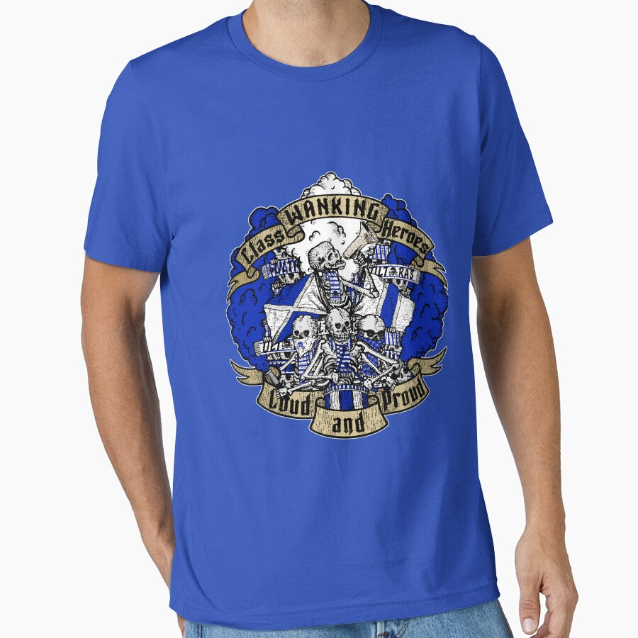 LOUD AND PROUD! (white and blue edition) ULTRAS by boozecruisecrew