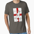 England Flag Soccer Player by melsens