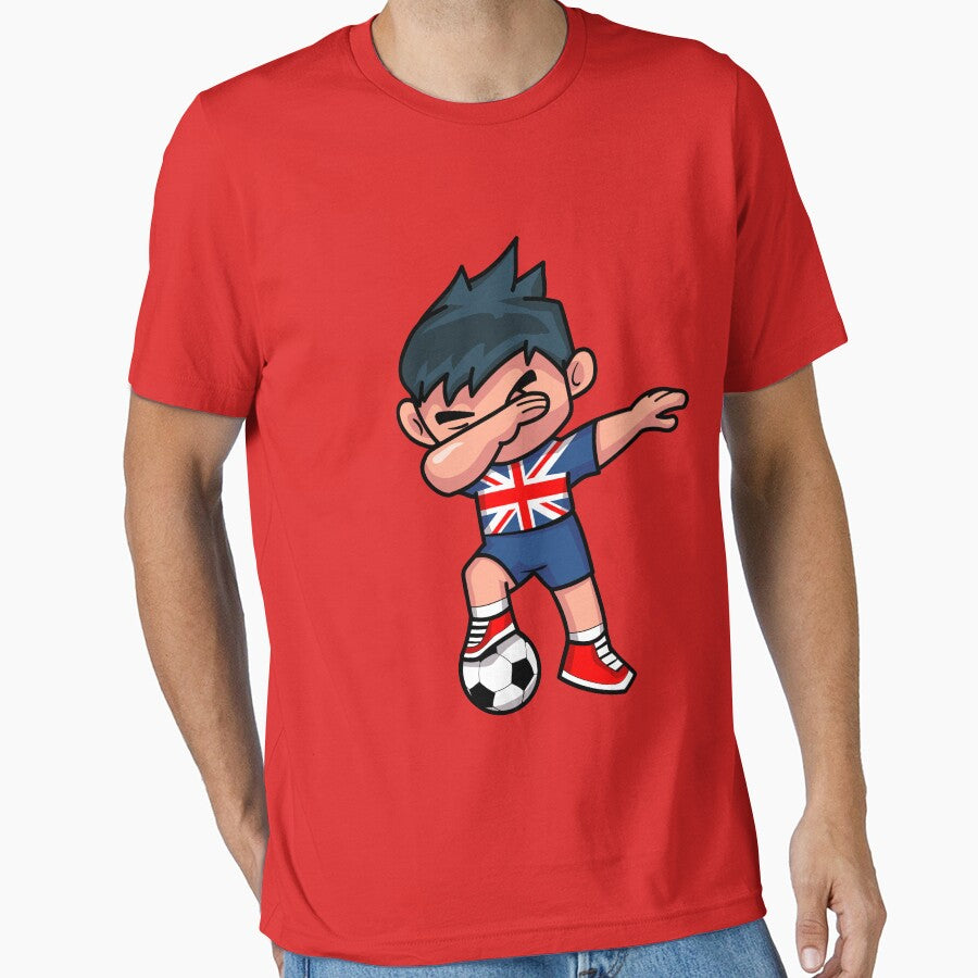 Soccer Boy Dabbing England by melsens
