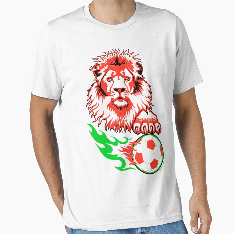 African Soccer Lion by Rustyoldtown