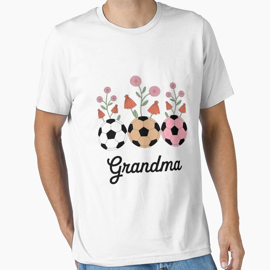 Soccer Grandma Wildflower Floral Spring For Women by chaeningplan