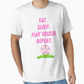 Eat Sleep Play Soccer by Jonathan Dessins