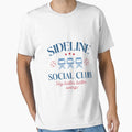 Sideline Social Club Baseball, baseball graphic tee, mom baseball by Yasserlaa