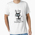 It's Fine I'm Fine Everything Is Fine Classic T-Shirt by BlancaAnaya