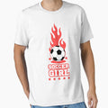 Soccer Girl - White - Soccer Players Girls by Millusti