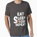 Eat Sleep Football Repeat shirt classic by scofield97