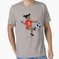 Girl playing soccer by lovingangela