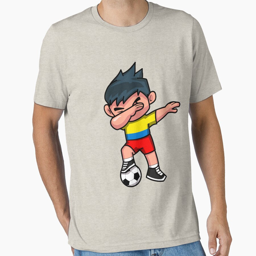Soccer Boy Dabbing Colombia by melsens