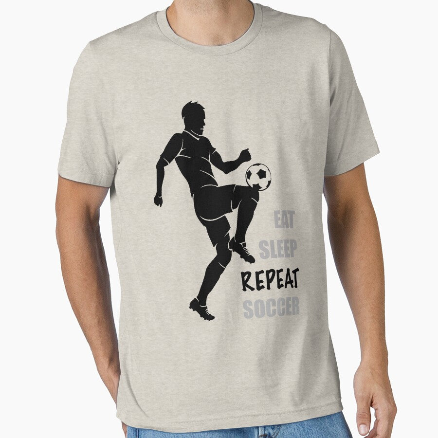 Eat Sleep Soccer Repeat - Soccer by Ambilart1