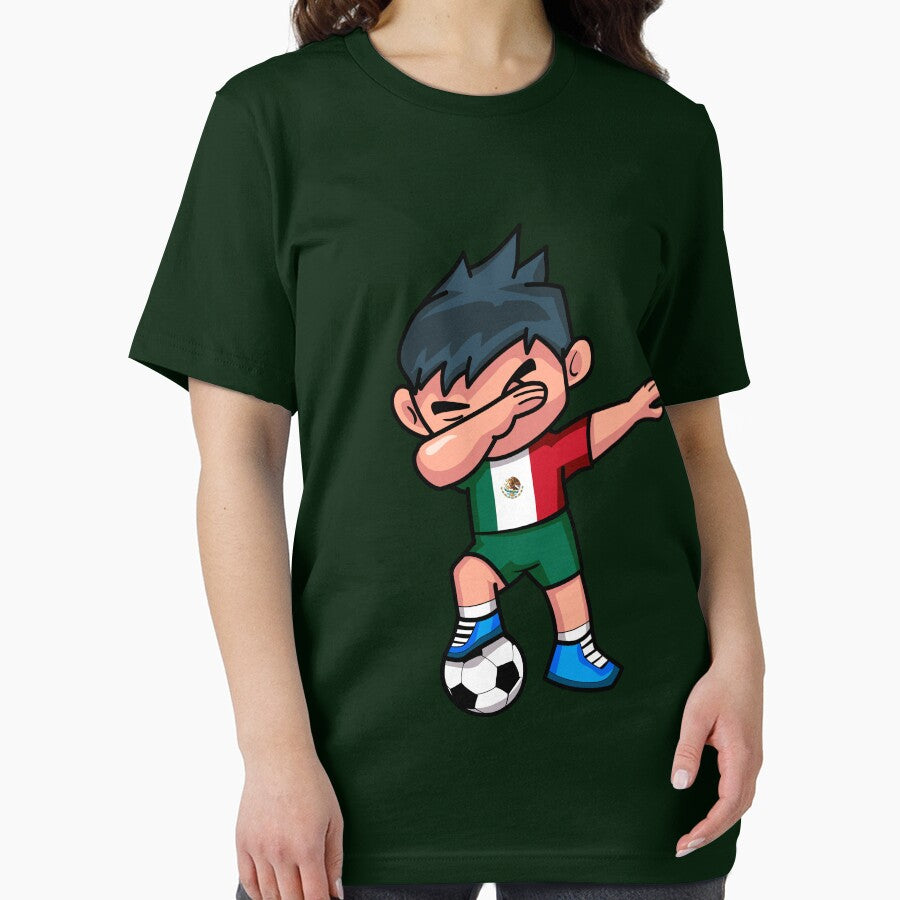 Soccer Boy Dabbing Mexico by melsens