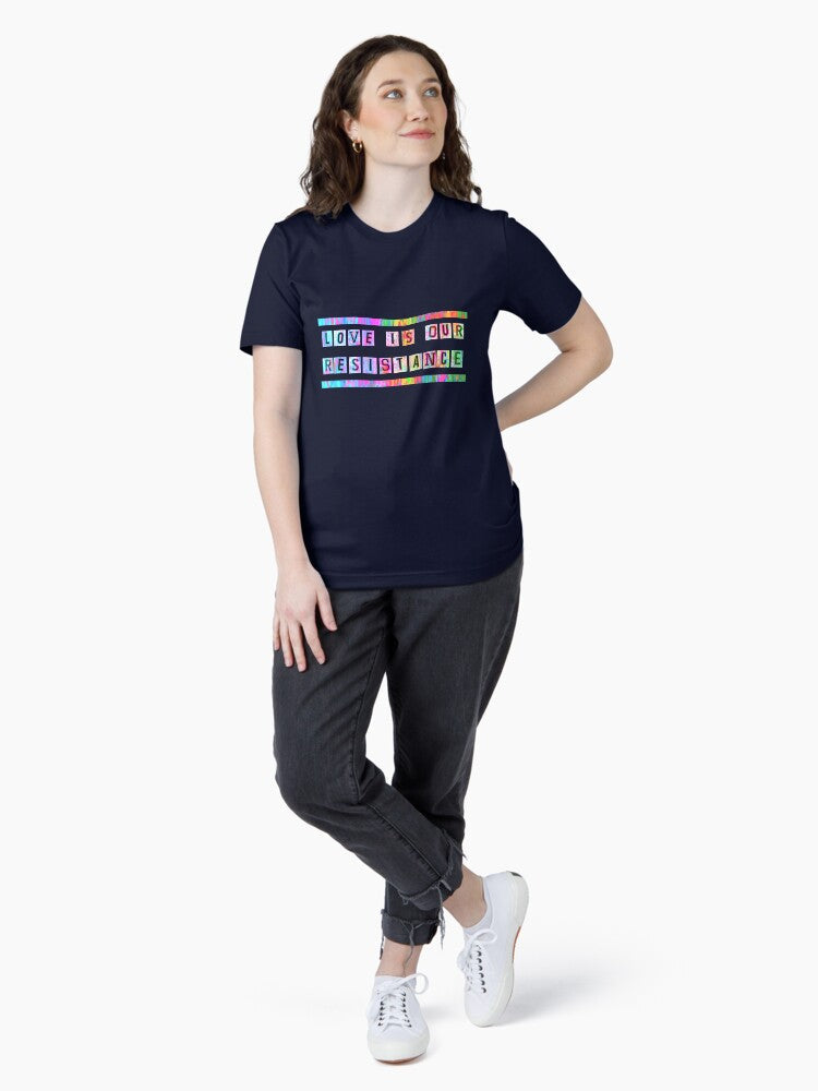 Love Is Our Resistance Essential T-Shirt Hoodie, Sweatshirt | CoreVibeTees.com (Image 4)