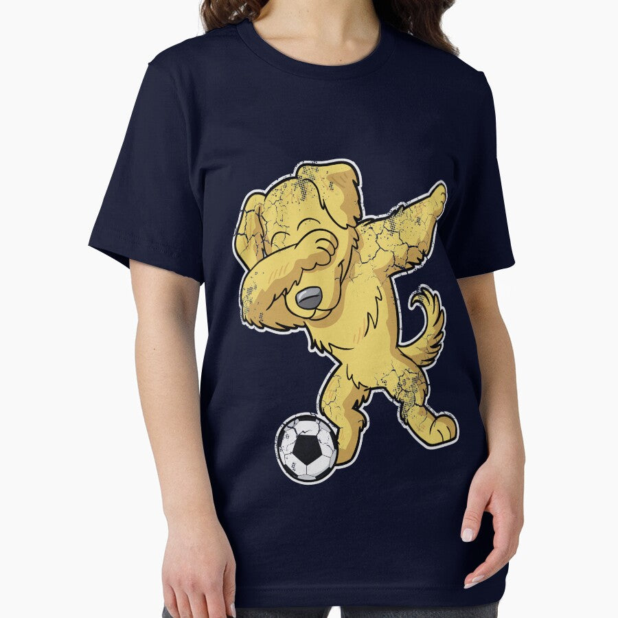 Dabbing Soccer Golden Retriever by frittata