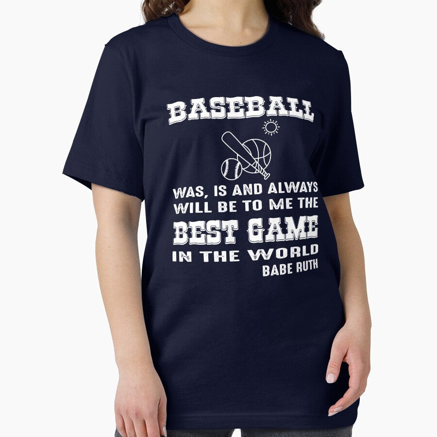 Baseball always will be to me is the best game in the World Essential T-Shirt Hoodie, Sweatshirt | CoreVibeTees.com