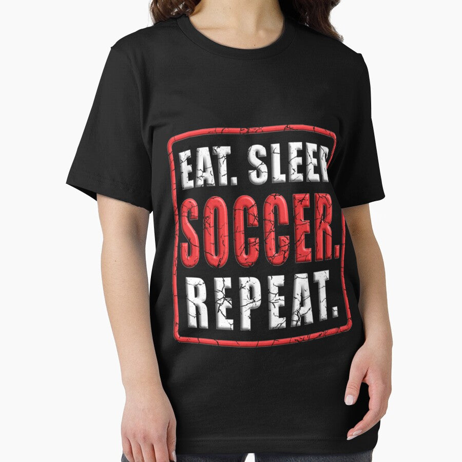 Eat Sleep Soccer Repeat Classic T-Shirt by samirdari7