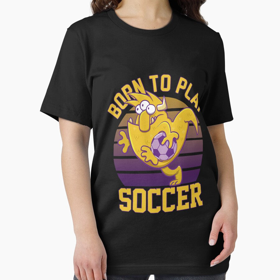 Funny monster soccer by ImaginarStore