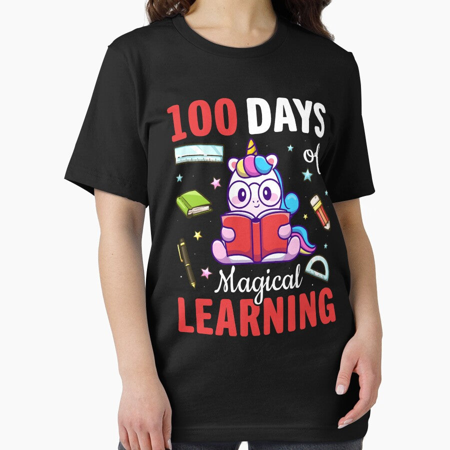 Cute 100 Days of Magical Learning School Unicorn Gifts by Best Designer