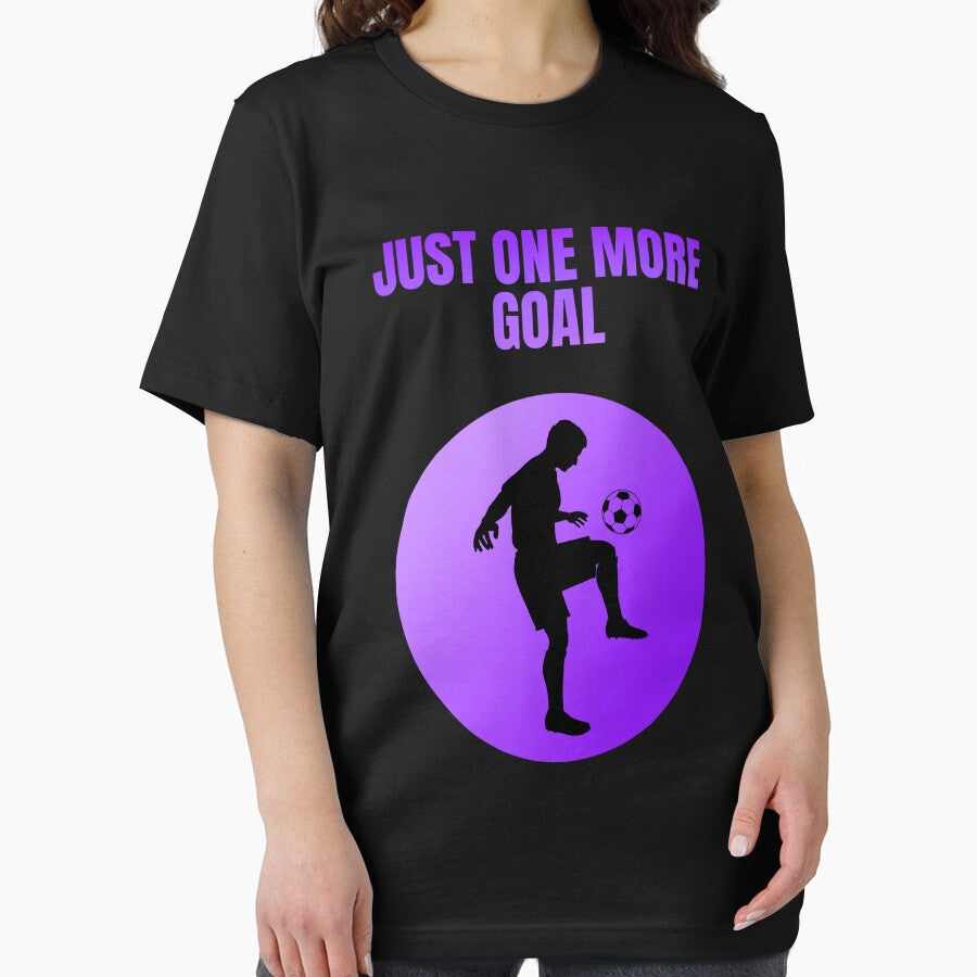 Just One More Goal Soccer Player by Artography Designs